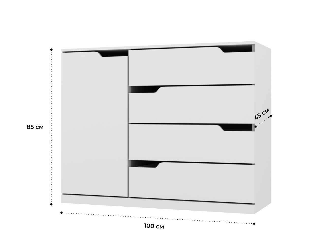 Комод Нордли 20 white ИКЕА (IKEA) изображение товара