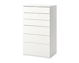 Изображение товара Комод Вихалс 115 white ИКЕА (IKEA) на сайте adeta.ru